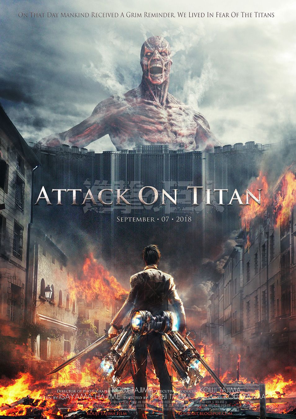 Attack on Titan Part 1 (2015) Hindi Dubbed BluRay download full movie