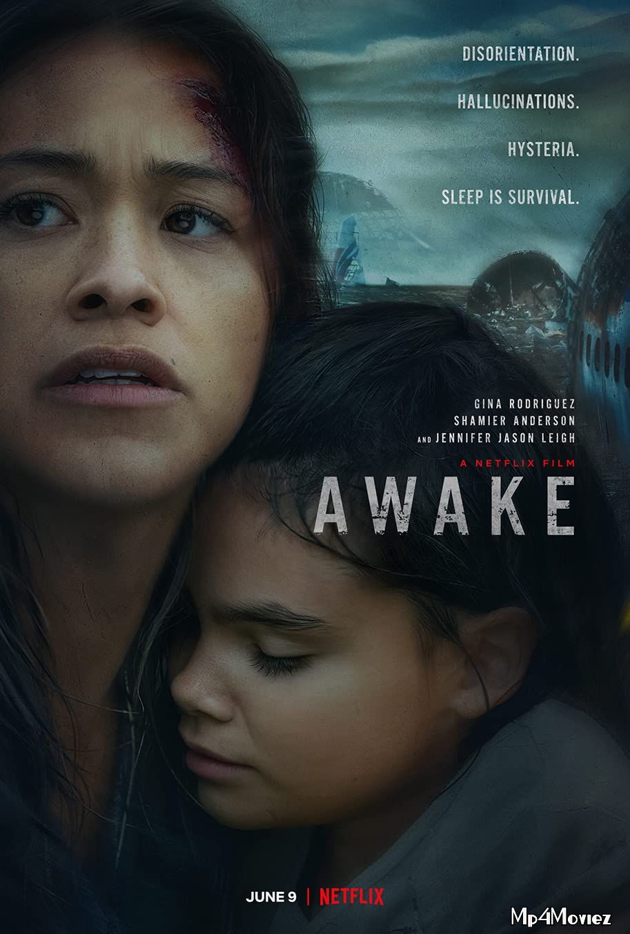 Awake (2021) Hindi ORG Dubbed HDRip download full movie