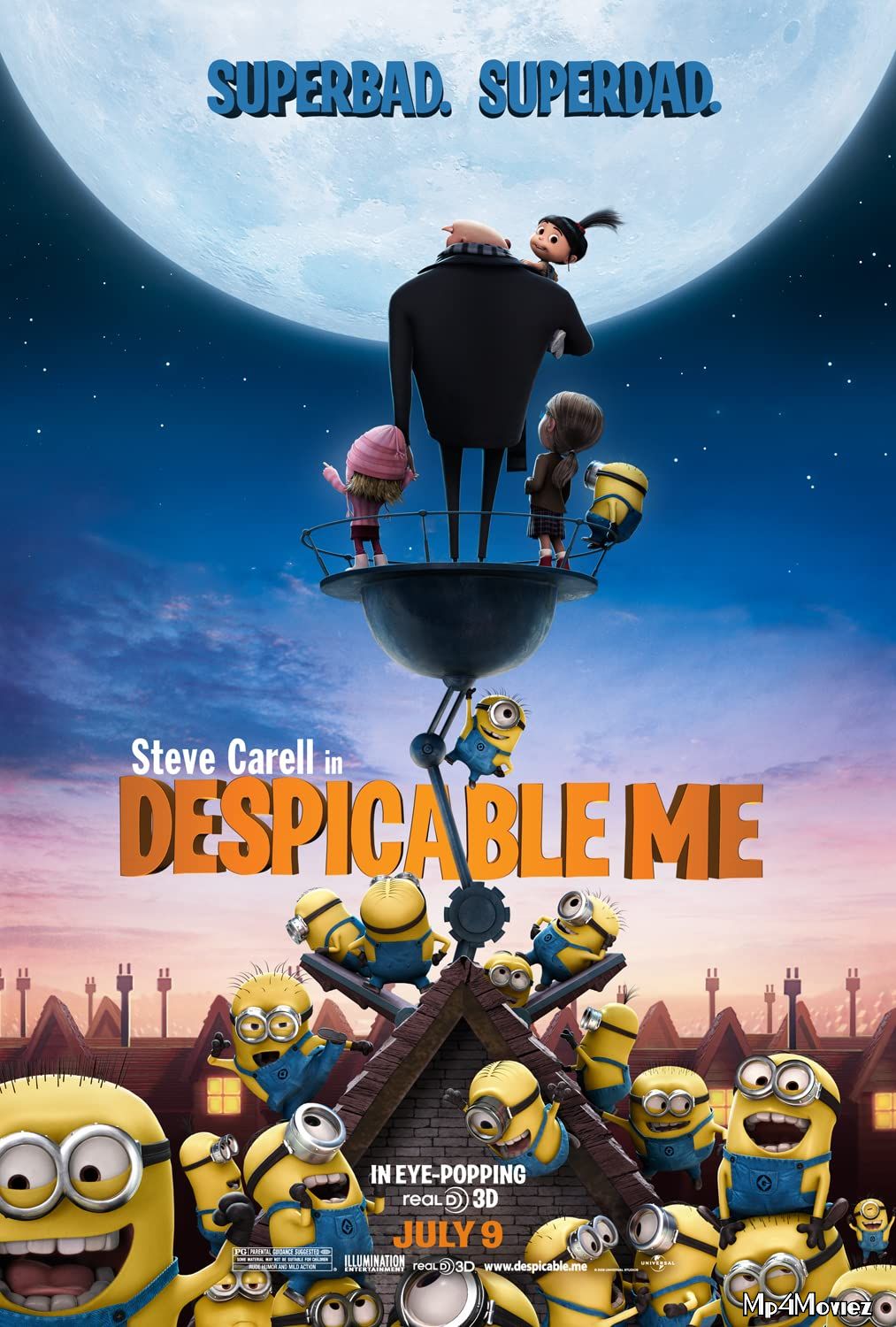Despicable Me (2010) Hindi Dubbed BRRip download full movie