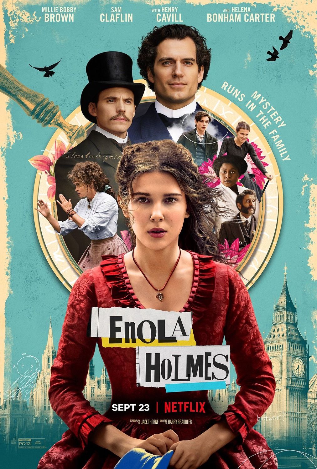 Enola Holmes (2020) Hindi Dubbed download full movie
