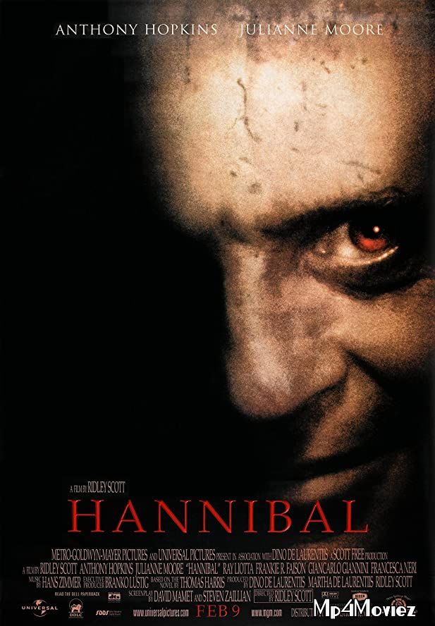 Hannibal (2001) Hindi Dubbed BRRip download full movie