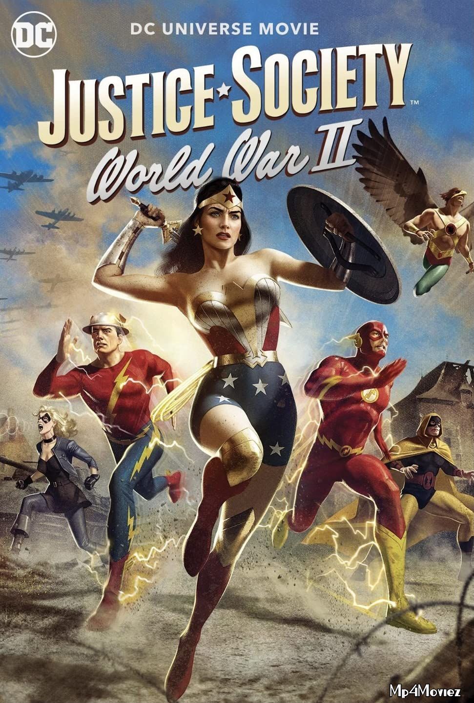 Justice Society World War II (2021) Hollywood English HDRip download full movie