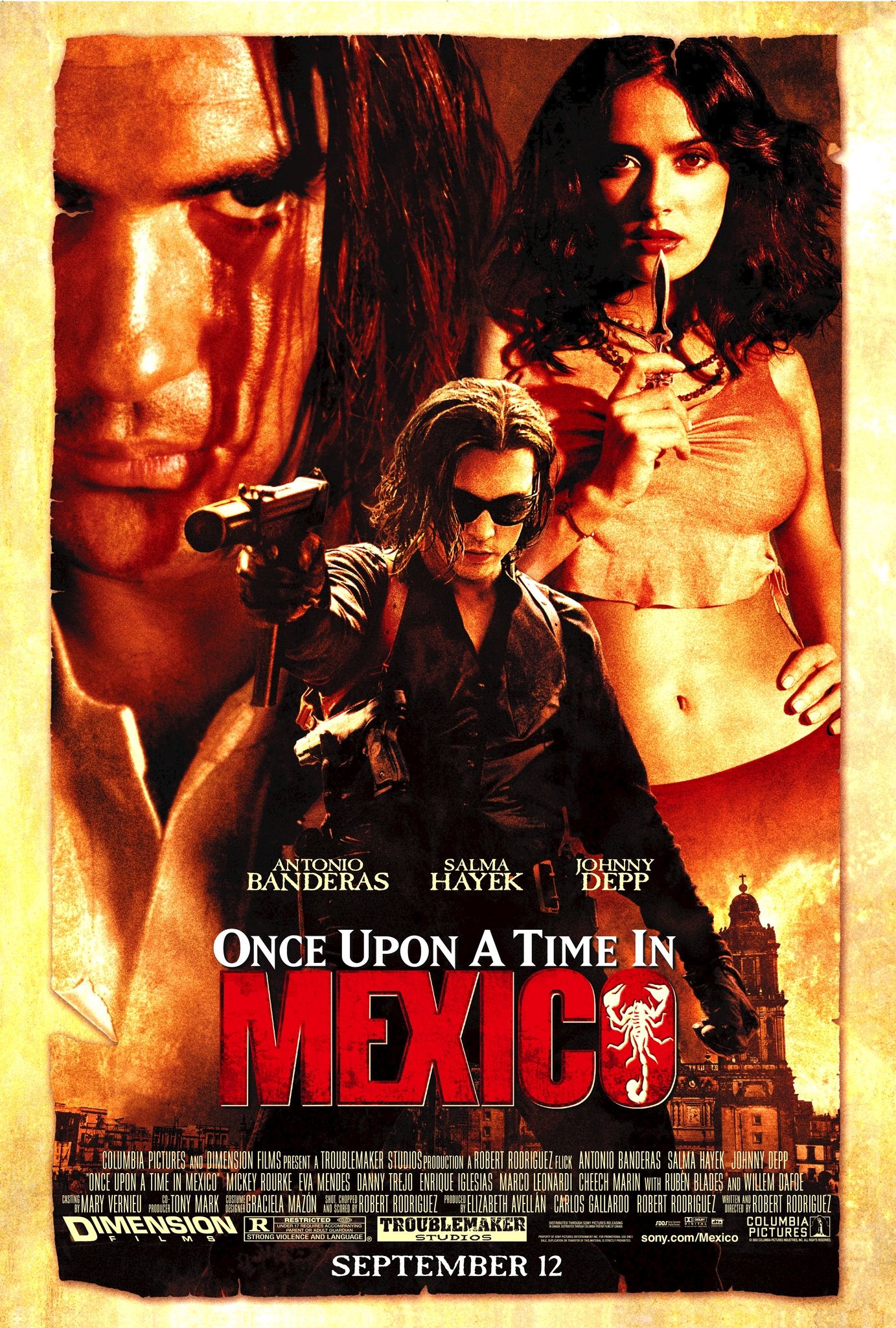 Once Upon a Time in Mexico (2003) Hindi Dubbed BluRay download full movie