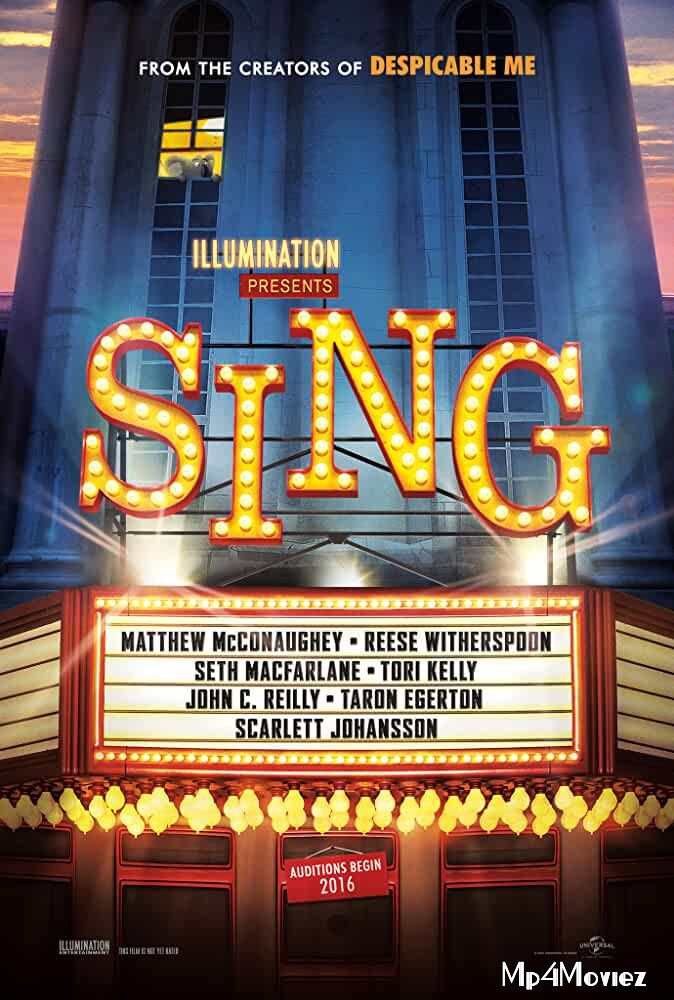 Sing 2016 Hindi Dubbed BluRay download full movie