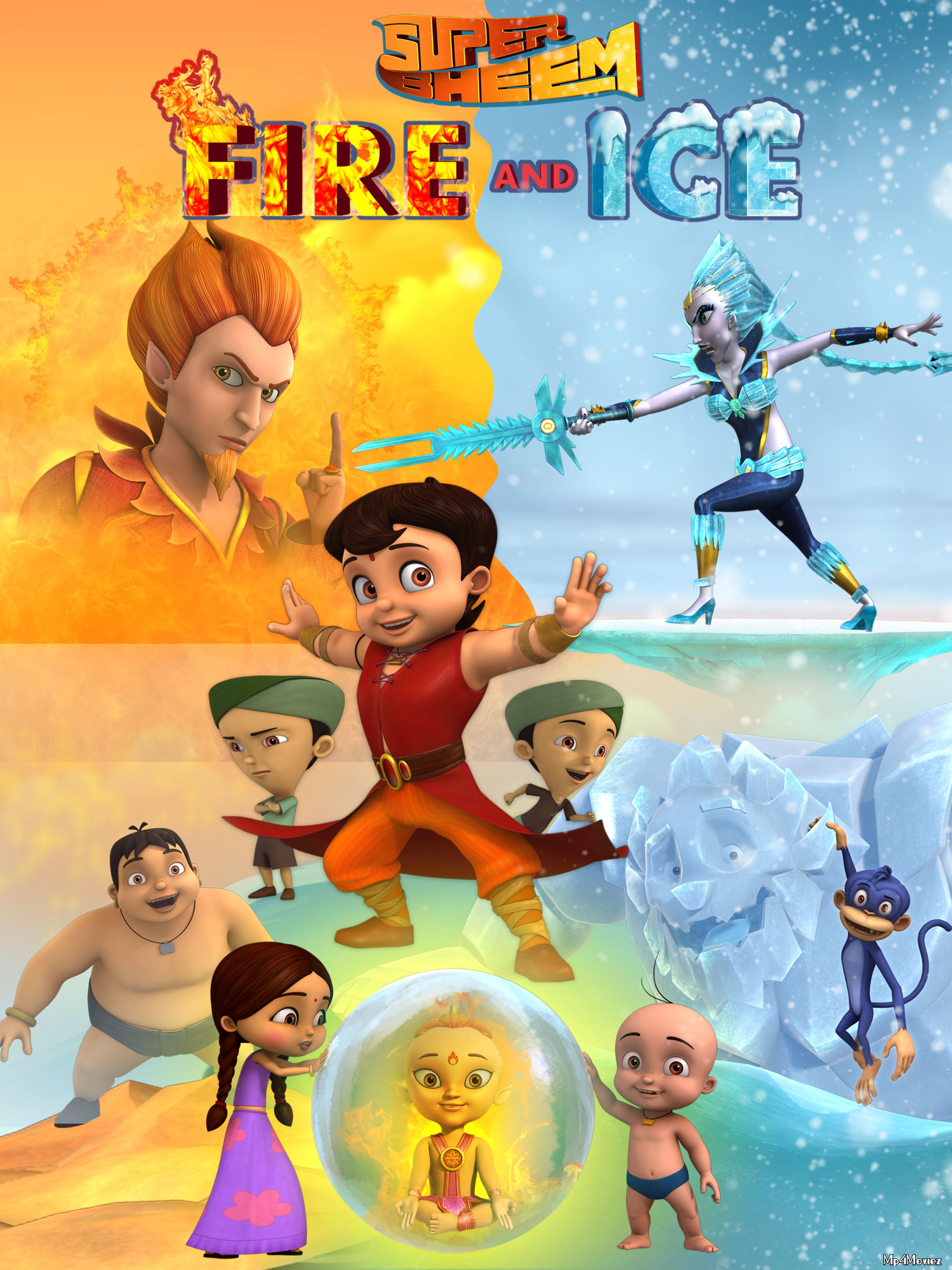 Super Bheem Fire and Ice (2021) Hindi Movie HDRip download full movie