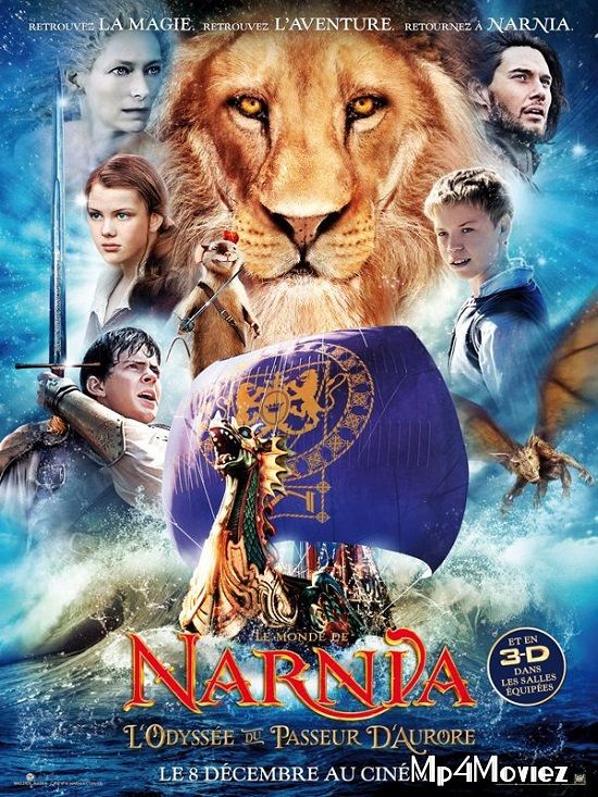 The Chronicles of Narnia 3: The Voyage of the Dawn Treader (2010) Hindi Dubbed BRRip download full movie