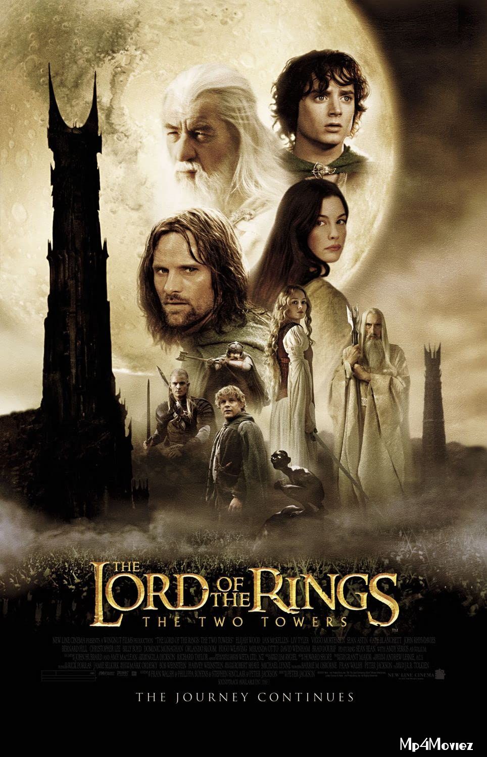 The Lord of the Rings The Two Towers (2002) Extended Hindi Dubbed BRRip download full movie