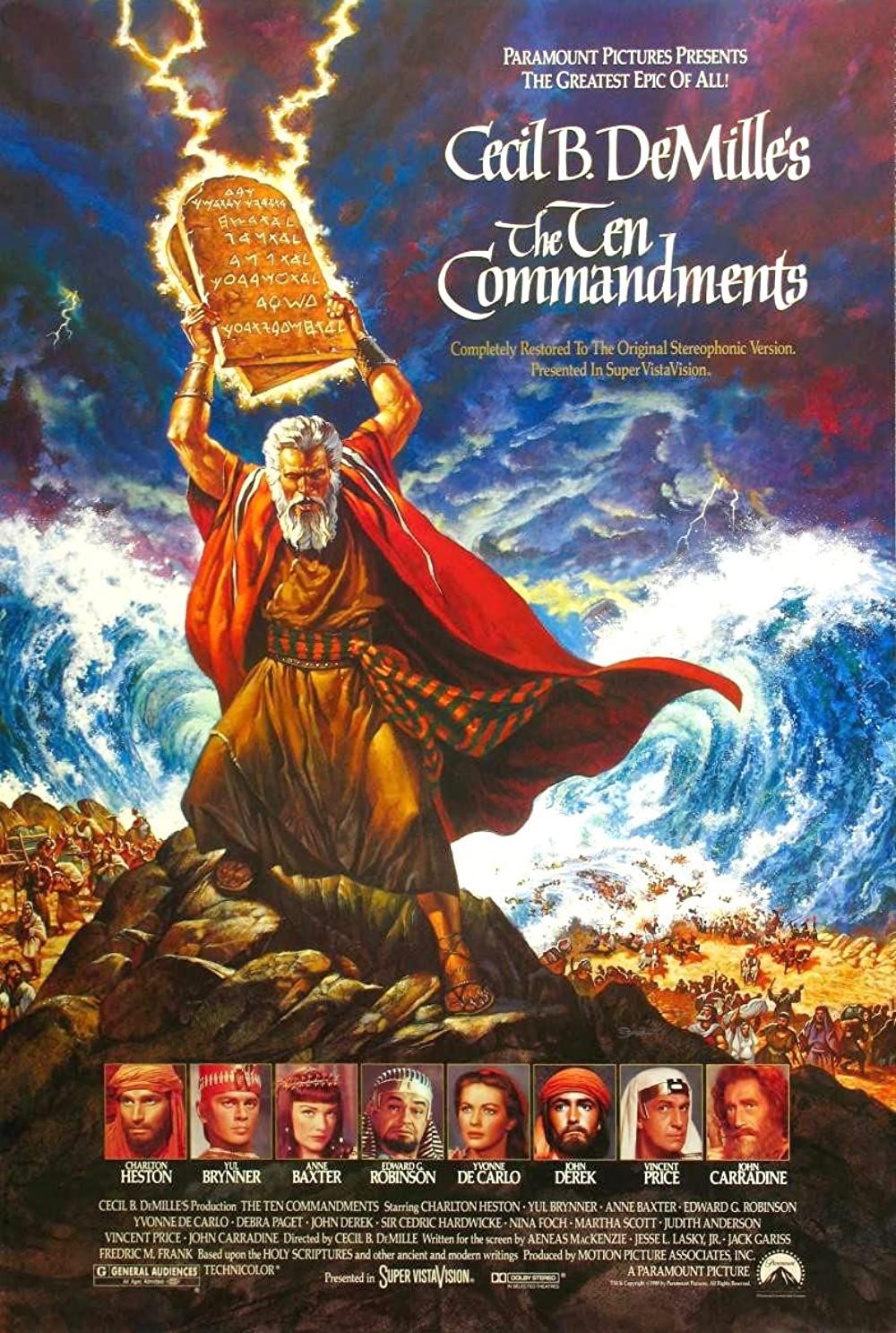 The Ten Commandments (1956) Hindi Dubbed BluRay download full movie