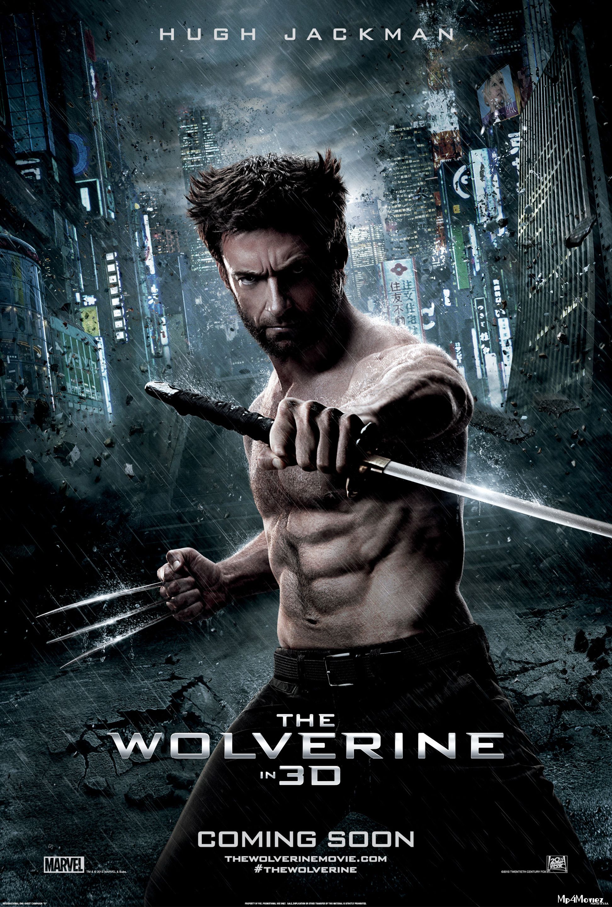 The Wolverine 2013 Hindi Dubbed Full Movie download full movie